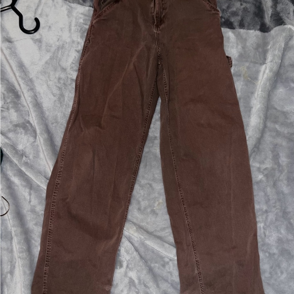 Garage brown carpenter cargo jeans